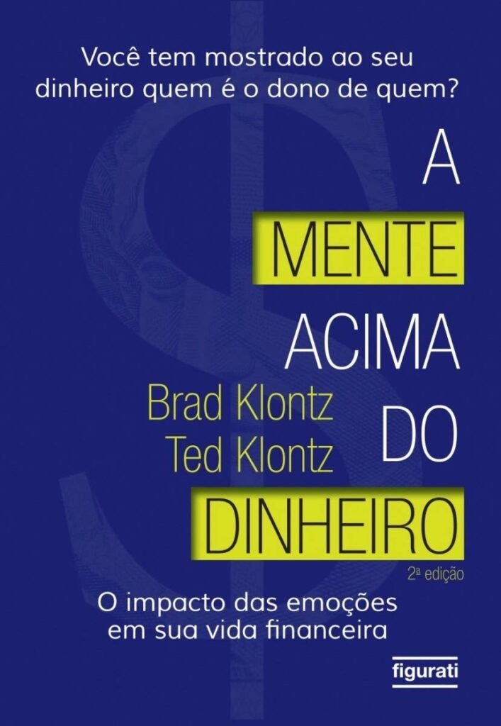 Capa do livro Mente Acima do Dinheiro com foco em psicologia financeira