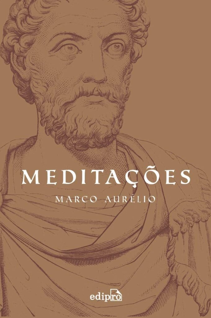 Resumo Meditações com foco nos pensamentos estoicos de Marco Aurélio sobre autodomínio e propósito